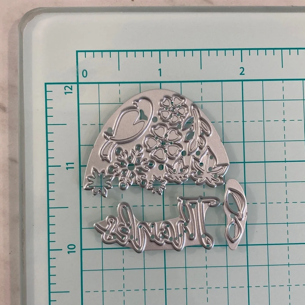 Sizzix Impresslits Changing of the Seasons Cut and Emboss Folder and Dies